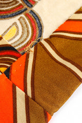 Vintage Bill Shedleski Abstract Geo Print Dress loose hem @ Recess LA