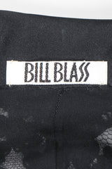 Recess Designer Consignment Vintage Bill Blass Sheer Lace Tuxedo Jacket II Los Angeles Resale