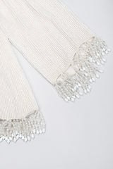 Recess Los Angeles Vintage Bill Blass Beaded Silk Top & Pant Bridal Wedding Set