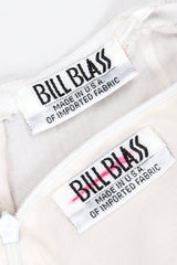 Recess Los Angeles Vintage Bill Blass Beaded Silk Top & Pant Bridal Wedding Set