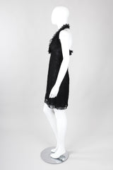 Recess Los Angeles Vintage Bill Blass Lace Halter Lingerie Slip Dress
