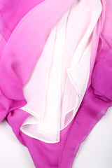 Recess Los Angeles Vintage Bill Blass Scared Lotus Sequin Ombre Dress