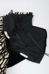 Recess Los Angeles Vintage Bob Mackie Chrysalis Butterfly Bubble Hem Dress