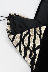 Recess Los Angeles Vintage Bob Mackie Chrysalis Butterfly Bubble Hem Dress