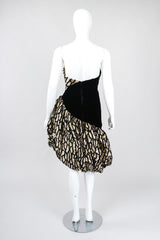 Recess Los Angeles Vintage Bob Mackie Chrysalis Butterfly Bubble Hem Dress