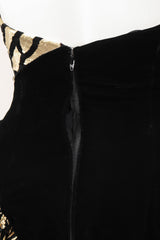 Recess Los Angeles Vintage Bob Mackie Chrysalis Butterfly Bubble Hem Dress