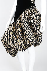 Recess Los Angeles Vintage Bob Mackie Chrysalis Butterfly Bubble Hem Dress