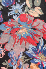 Recess Los Angeles Designer Consignment Vintage Bob Mackie Peasant Babydoll Muumuu Swing Dress