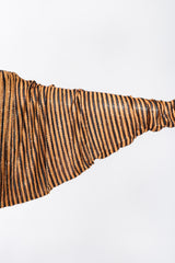 Recess Los Angeles Vintage Bob Mackie Beaded Stripe Batwing Gown