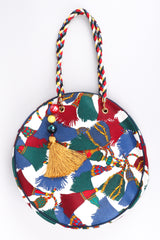 Recess Los Angeles Vintage Bottega Veneta Tassel Print Round Tassel Bag
