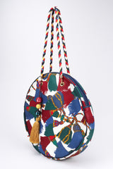 Recess Los Angeles Vintage Bottega Veneta Tassel Print Round Tassel Bag