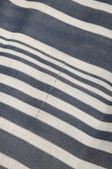 Recess Los Angeles Vintage Geoffrey Beene Sheer Striped Balloon Sleeve Dress