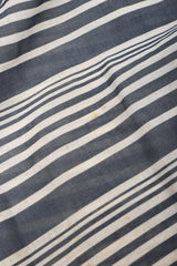 Recess Los Angeles Vintage Geoffrey Beene Sheer Striped Balloon Sleeve Dress