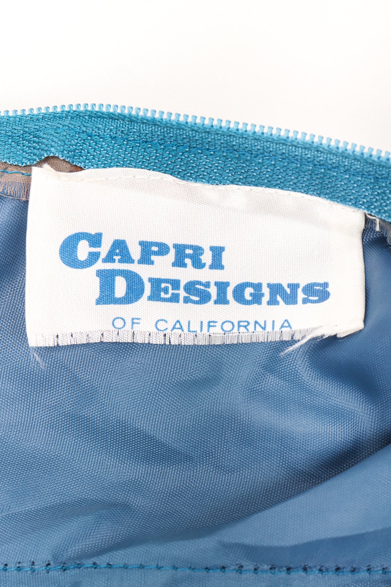 Recess Los Angeles Vintage Capri Designs Pleated Chiffon Palazzo Pant