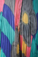 Recess Los Angeles Vintage Capri Designs Pleated Chiffon Palazzo Pant