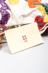 Recess Los Angeles Vintage Carlo Fiori Rainbow Collage Patchwork Snake Pouch Bag