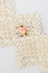 Vintage Carol Peretz Floral Charmeuse Dress Rose at Recess