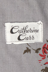 Recess Los Angeles Vintage Catherine Carr Quilted Patchwork Felt Robe Duster Jacket