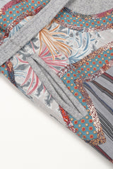 Recess Los Angeles Vintage Catherine Carr Quilted Patchwork Felt Robe Duster Jacket