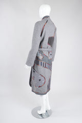 Recess Los Angeles Vintage Catherine Carr Quilted Patchwork Felt Robe Duster Jacket