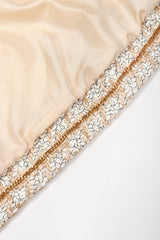 Recess Designer Consignment Vintage Chanel Raffia Tweed Jacket & Skirt Suit Set Los Angeles Resale