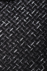 Recess Los Angeles Vintage Chanel Woven Logo Ribbon Peacoat Jacket