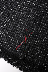 Recess Los Angeles Vintage Chanel Woven Logo Ribbon Peacoat Jacket