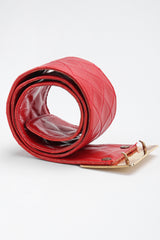 Recess Los Angeles Vintage Chanel Quilted CC Buckle Belt