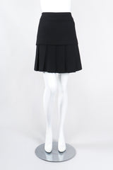 Recess Los Angeles Vintage Chanel Contrast Jacket & Pleated Skirt Set