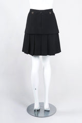 Recess Los Angeles Vintage Chanel Contrast Jacket & Pleated Skirt Set