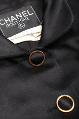 Recess Los Angeles Vintage Chanel Contrast Jacket & Pleated Skirt Set