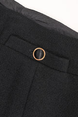 Recess Los Angeles Vintage Chanel Contrast Jacket & Pleated Skirt Set