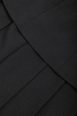 Recess Los Angeles Vintage Chanel Contrast Jacket & Pleated Skirt Set