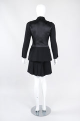 Recess Los Angeles Vintage Chanel Contrast Jacket & Pleated Skirt Set