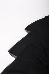 Recess Los Angeles Vintage Chanel Asymmetrical Tiered Chiffon Skirt