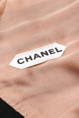 Recess Los Angeles Vintage Chanel Numbered Halter Corset Camellia Cocktail Dress LBD