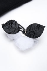 Recess Los Angeles Vintage Chanel Numbered Halter Corset Camellia Cocktail Dress LBD