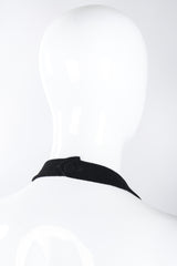 Recess Los Angeles Vintage Chanel Numbered Halter Corset Camellia Cocktail Dress LBD