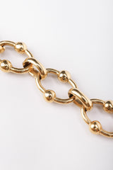 Vintage Chanel CC Medallion Ball Link Gold Chain Belt Recess Los Angeles LA