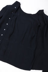 Recess Los Angeles Vintage Chanel Numbered Haute Couture Crepe Blouse
