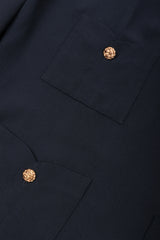 Recess Los Angeles Vintage Chanel Numbered Haute Couture Crepe Blouse