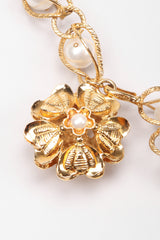 Recess Los Angeles Vintage Chanel Pearl Cage Chain Belt