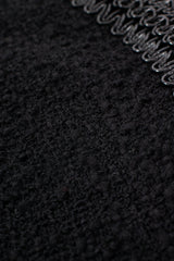 Vintage Chanel SS 1994 Runway Jelly Bow Bouclé Jacket & Skirt fabric @ Recess Los Angeles