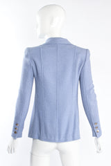 Vintage Chanel 1998P Seamed Tweed Jacket Set on mannequin back at Recess Los Angeles