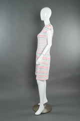 Vintage 2016 Chanel Fruit Burst Tennis Dress mannequin side @ Recess LA