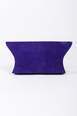 Recess Los Angeles Vintage Electric Suede Anvil Envelope Clutch Purse