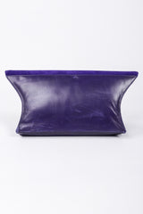 Recess Los Angeles Vintage Electric Suede Anvil Envelope Clutch Purse