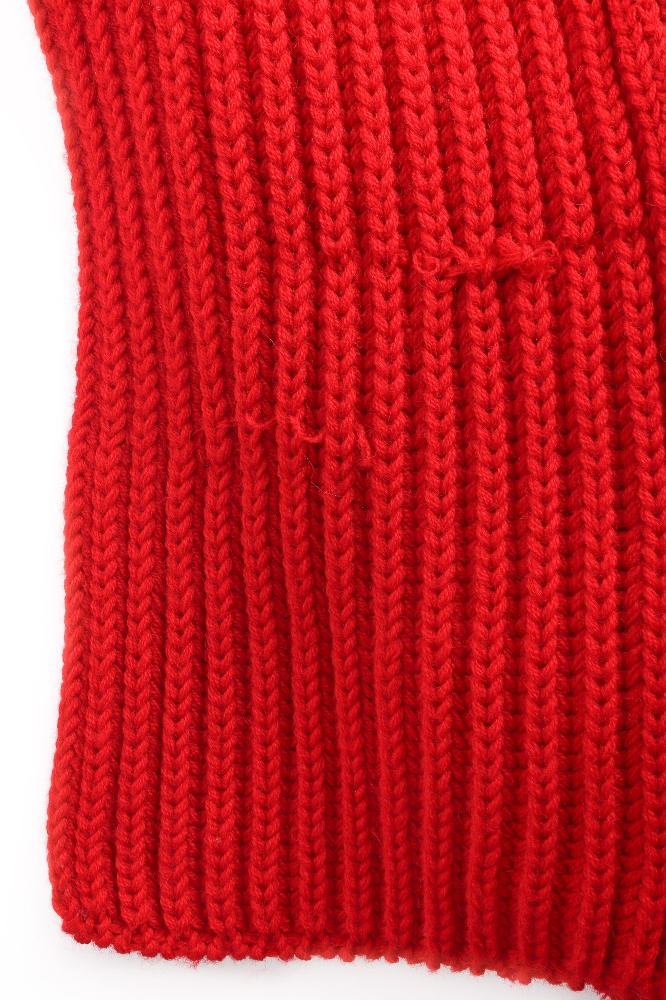 Vintage Chloé for Saks Fifth Ave Wool Knit Duster Vest knit runs @ Recess LA