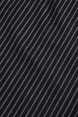 Recess Los Angeles Vintage Christian Dior Couture Jacket Skirt Set Navy Pinstripe Wool