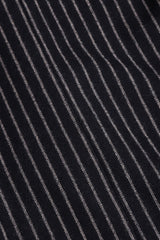 Recess Los Angeles Vintage Christian Dior Couture Jacket Skirt Set Navy Pinstripe Wool